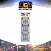 LED Autolamps Stop Tail Indicator Reverse Light Tinted Lens 12-24V Blister