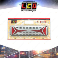 LED Autolamps Stop Tail Indicator Reverse Light Multivolt Twin Blister