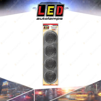 LED Autolamps Stop Tail Indicator Reverse Quad Light Coloured Lens Chrome