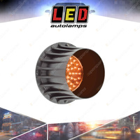LED Autolamps Amber Traffic Arrow Board Light 48 LED Lamp Single Bulk Box