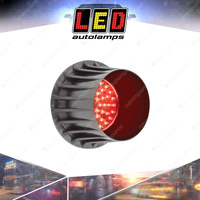LED Autolamps Red Traffic Arrow Board Light 48 LED Lamp Single Bulk Box