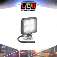 LED Autolamps Square Work Reverse Light 9-30V 4 LED Lamp Flood Beam