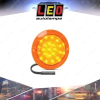LED Autolamps Round Indicator Light Recessed Mount Single Function Bulk