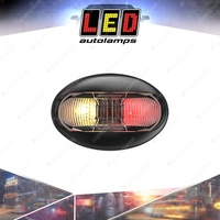LED Autolamps Side Marker Light 20cm Cable With Female 2 Pin Plug Single Bulk
