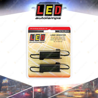 LED Autolamps Load Resistors 12 Volt 50 Watt 6¦¸ Ohms Twin Blister