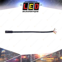 LED Autolamps GenII Male Plug and Cable with 4 Pins 4 Core to Open Wire