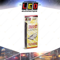 LED Autolamps Boat Trailer Kit 12x6 Plug in Cable Kit Flat Trailer Plug