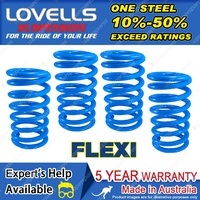 F + R Flexi Raised Coil Spring for Nissan GU Series Y61 T Back Long Travel 99-on