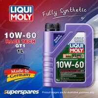 1 x Liqui Moly Fully Synthetic Race Tech GT1 10W-60 Engine Oil 1L