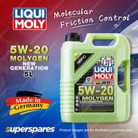 Liqui Moly Molygen New Generation Molecular Friction Control 5W-20 Engine Oil 5L