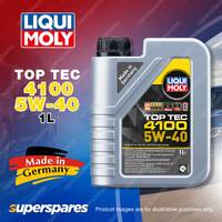 1 x Liqui Moly Top Tec 4100 5W-40 Low-Friction Engine Oil 1 Litre