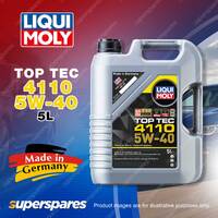 1 x Liqui Moly Top Tec 4110 5W-40 Low-Friction Engine Oil 5 Litre