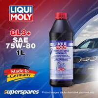 Liqui Moly GL3+ SAE 75W-80 High Performance Manual Transmission Fluid 1L