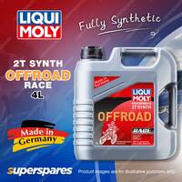Liqui Moly Fully Synthetic Offroad Race Motorbike 2 Stroke Motor Oil 4L