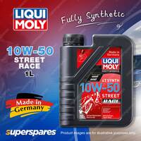 Liqui Moly Fully SYN Motorbike 4 Stroke 10W-50 Street Race Motor Oil 1L