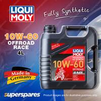 Liqui Moly Fully SYN 10W-60 Offroad Race Motorbike 4 Stroke Motor Oil 4L