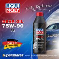 1 x Liqui Moly Fully Synthetic 75W-90 Motorbike Gear Oil 1 Litre High Efficiency