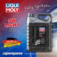Liqui Moly Fully Synthetic 5W Light Motorbike Fork & Shock Absorber Oil 5L