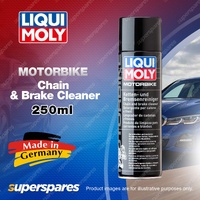 1 x Liqui Moly Motorbike Chain & Brake Cleaner 500ml - Rapid Efficient Cleaning