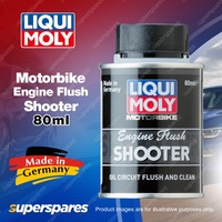 1 x Liqui Moly Motorbike Engine Flush Shooter 80ml - Oil Circuit Flush & Clean