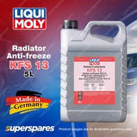 LIQUI MOLY Radiator Antifreeze KFS 13 No Amines Borates Nitrites Phosphates 5L