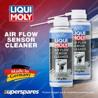 2 x Liqui Moly Air Flow Sensor Cleaner 158g Suitable for Petrol & Diesel Engine