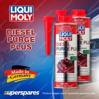 2 x Liqui Moly Diesel Purge Plus Fuel Diesel System Cleaner 500ml