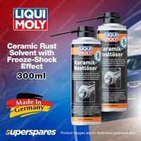 2 x Liqui Moly Ceramic Rust Solvent with Freeze-Shock Effect 300ml