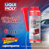 6x Liqui Moly Highly-Effective Diesel Particulate Filter Anti-Clog Cleaner 250ml