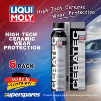 6 x Liqui Moly Cera Tec High-Tech Ceramic Wear Protection Oil 300ml