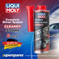 6 x Liqui Moly Truck Ser Complete Diesel System Cleaner 500ml for Diesel Engines