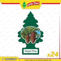 24 x Little Trees Royal Pine Air Freshener - Car Truck Taxi Uber Home Office