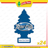 24 x Little Trees New Car Air Freshener - Car Truck Taxi Uber Home Office