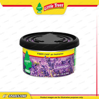 Little Trees Lavender Fragrance Fiber Can Tin Container Air Freshener