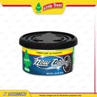 Little Trees New Car Fragrance Fiber Can Tin Container Air Freshener