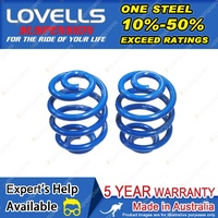 Lovells Rear Super Low Coil Springs for Nissan Gazelle S12 Hatch Coupe 84-88