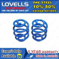 Lovells Rear Super Low Coil Springs for Holden Commodore VG VR VS Ute Wagon