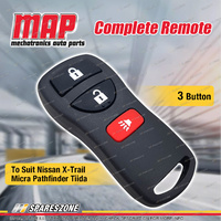 MAP Complete 3 Button Remote for Nissan X-Trail T30 T31 Micra Pathfinder Tiida