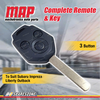 MAP Complete 3 Button Remote for Subaru Impreza GH-GR Liberty BL BP Outback BP