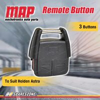 MAP 3 Button Car Remote Button Replacement for Holden Astra Vectra
