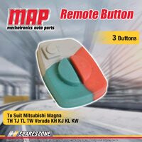 MAP 3 Button Remote Button for Mitsubishi Magna TH TJ TL TW Verada KH KJ KL KW