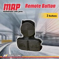MAP 3 Button Key Fob Remote Button and Shell Replacements for BMW