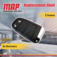 MAP 2 Button Replacement Shell Requires Key Cutting for Fiat Freemont JF