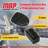 MAP 2 Button Remote Key & DIY Programming Tool Kit for Holden Commodore VS VZ