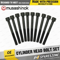 Cylinder Head Bolt Set for MAZDA 323 BJ BJMS BJMP ZM 4Cyl 1.6L 09/1998-05/2002