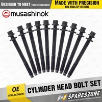Cylinder Head Bolt Set for MITSUBISHI LANCER CC CE PAJERO IO QA 4Cyl 1995-2004