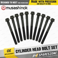 Cylinder Head Bolt Set for TOYOTA LANDCRUISER RZJ90 95 120 TARAGO TCR10 11 20 21