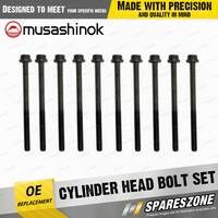 Cylinder Head Bolt Set for Jeep Grand Cherokee XJ WG WJ ZG Wrangler 4.0L I6 12V