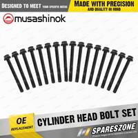 Cylinder Head Bolt Set for Suzuki Escudo Grand Vitara JA627 2.7L H27A V6 24V