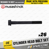 Cylinder Head Bolt Set for Toyota Landcruiser HJ 47 50 60 75 Dyna 4.0L 80-90